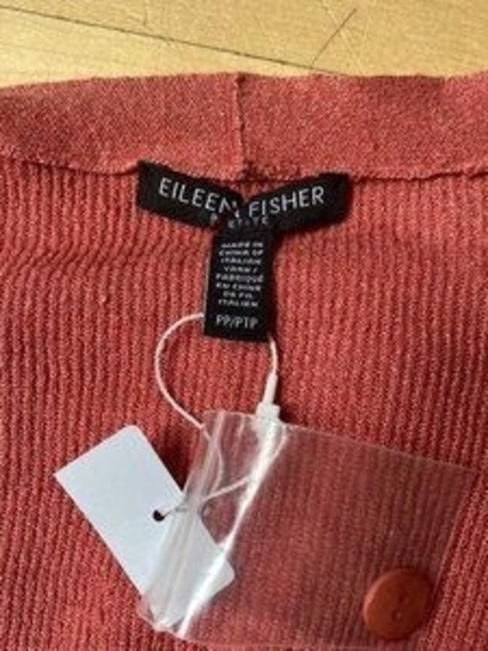 Women's Rose Pink Button-Front Cardigan Sweater - Picture 7 of 7